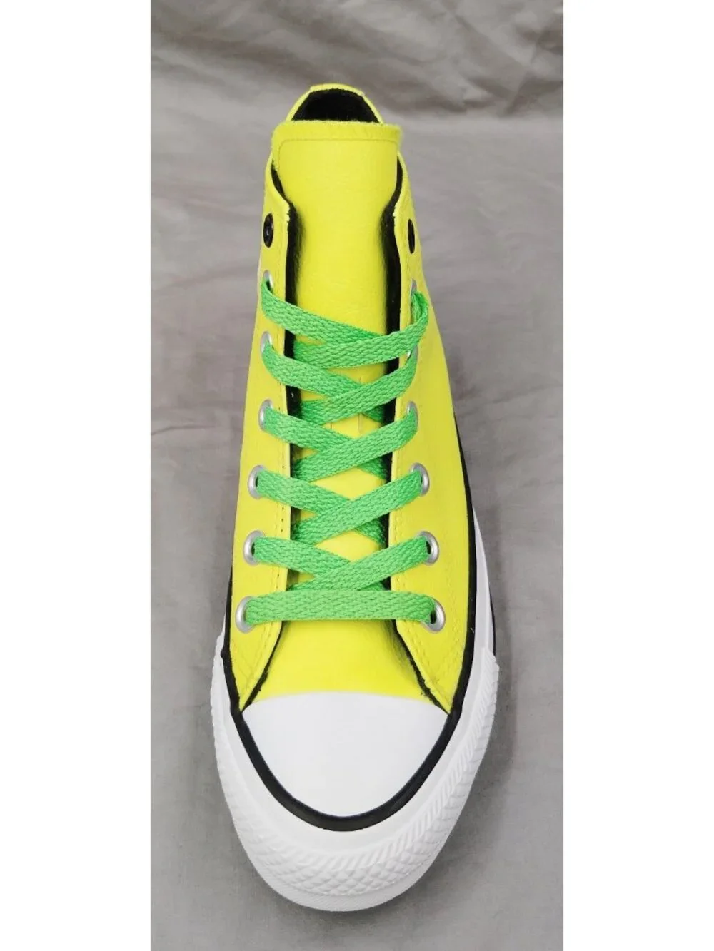 Converse Chuck Taylor All Star Hi 169453C Yellow Synthetic Mens 4 Womens 6
